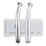 Dental High Speed 5 LED Handpiece Dentist Tips E-Generator Air Turbine B2 M4 Push Button 5 Water Spray Ceramic Rotor Tools