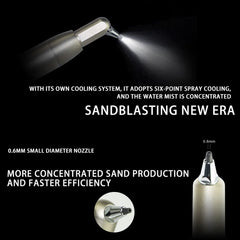 Dental Aluminum Oxide Micro Blaster Lab Abrasion Polisher Microetcher Sandblasting Air Abrasion Polisher Teeth Whitening Tools