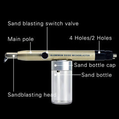 Dental Aluminum Oxide Micro Blaster Lab Abrasion Polisher Microetcher Sandblasting Air Abrasion Polisher Teeth Whitening Tools