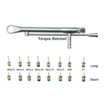 Dental Implant Torque Wrench Screwdriver Prosthetic Kit Dental Instrument Autoclavable