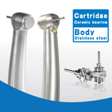 Dental LED Handpiece Kit Student Set with Light High Speed & External Waterway Low Speed Dental Tools Air Turbine 24 Hole