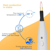 Electrocoagulation Hemostatic Pen 4 Tips Tooth and Gingival Cutter Dental Gutta Percha Cutting Wireless Charging Socket Heating