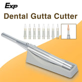 Exp 8 Tips Dental Gutta Percha Cutting Heated AA Battery Removable Model Teeth and Gum Cutter Electrocoagulation Hemostatic Pen