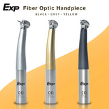 Exp Dental Fiber Optic Handpiece Torque Head Air Turbine Ceramic Bearing Dentist Tool Compatible with KaVo 2/4/6 Hole Connectors