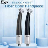 Exp Dental Fiber Optic Handpiece Torque Head Air Turbine Ceramic Bearing Dentist Tool Compatible with NSK 2/4 Hole Connectors