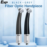 Exp Dental Fiber Optic Handpiece Torque Head Air Turbine Ceramic Bearing Dentist Tool Compatible with NSK 2/4 Hole Connectors