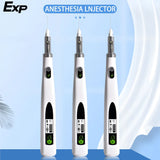 Exp Dental Oral Anesthesia Syringe Wireless Rechargeable Local Anesthesia Painless with Operable LCD Display Suck Back Function