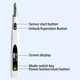 Exp Dental Oral Anesthesia Syringe Wireless Rechargeable Local Anesthesia Painless with Operable LCD Display Suck Back Function