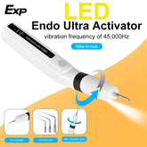 Exp LED Dental Wireless Ultrasonic Activator Endo Ultra Activator Ultrasonic Washing Tooth with 6 Tips Dentistry Tools