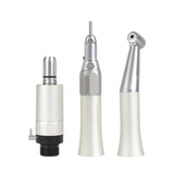 FX Dental Low Speed Handpiece External Push Button Single Water Spray Contra Angle 2/4 Holes Air Motor Dental Equipment Supplies