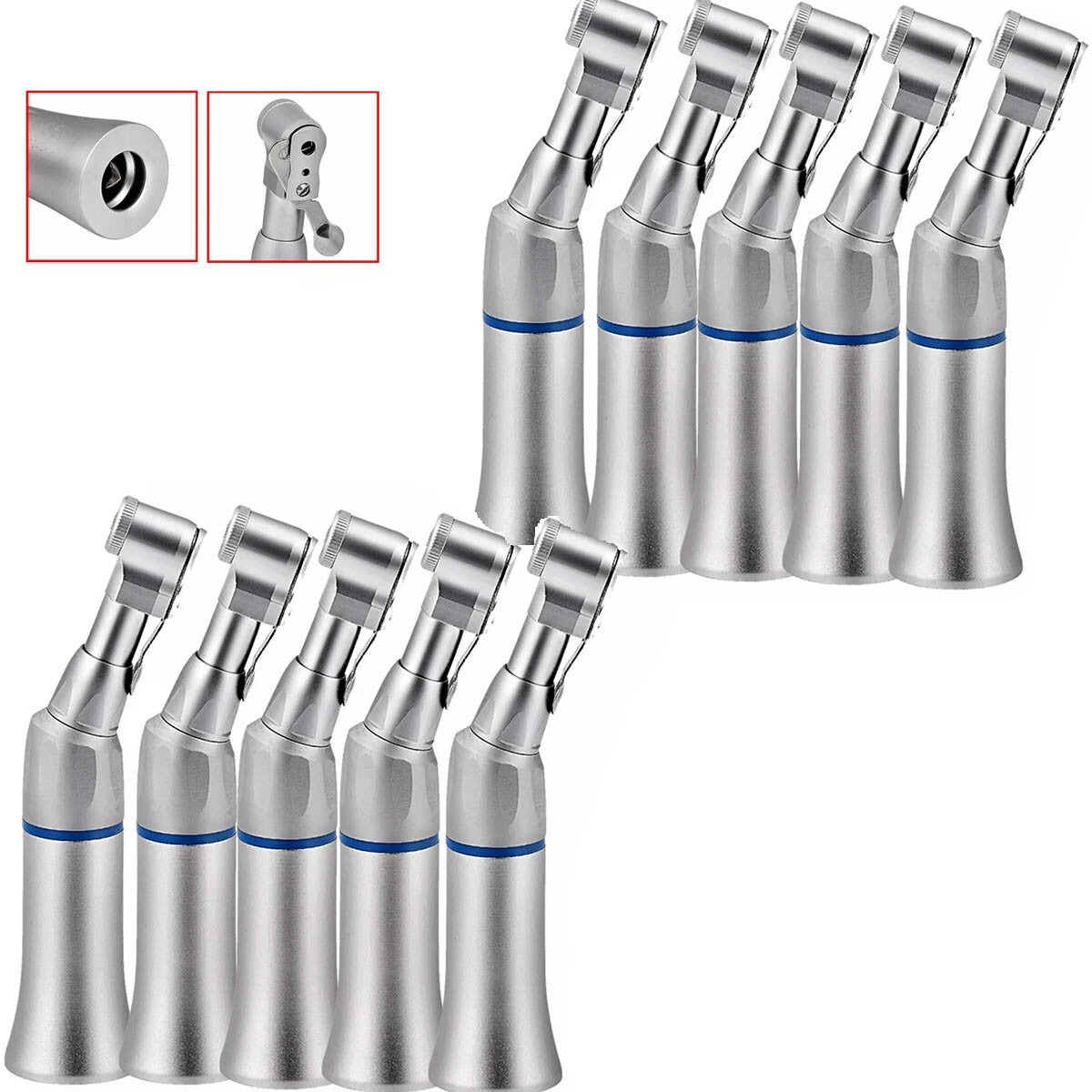 5PCS NSK Style Dental Low Speed Handpiece Contra Angle Latch Wrench E-type