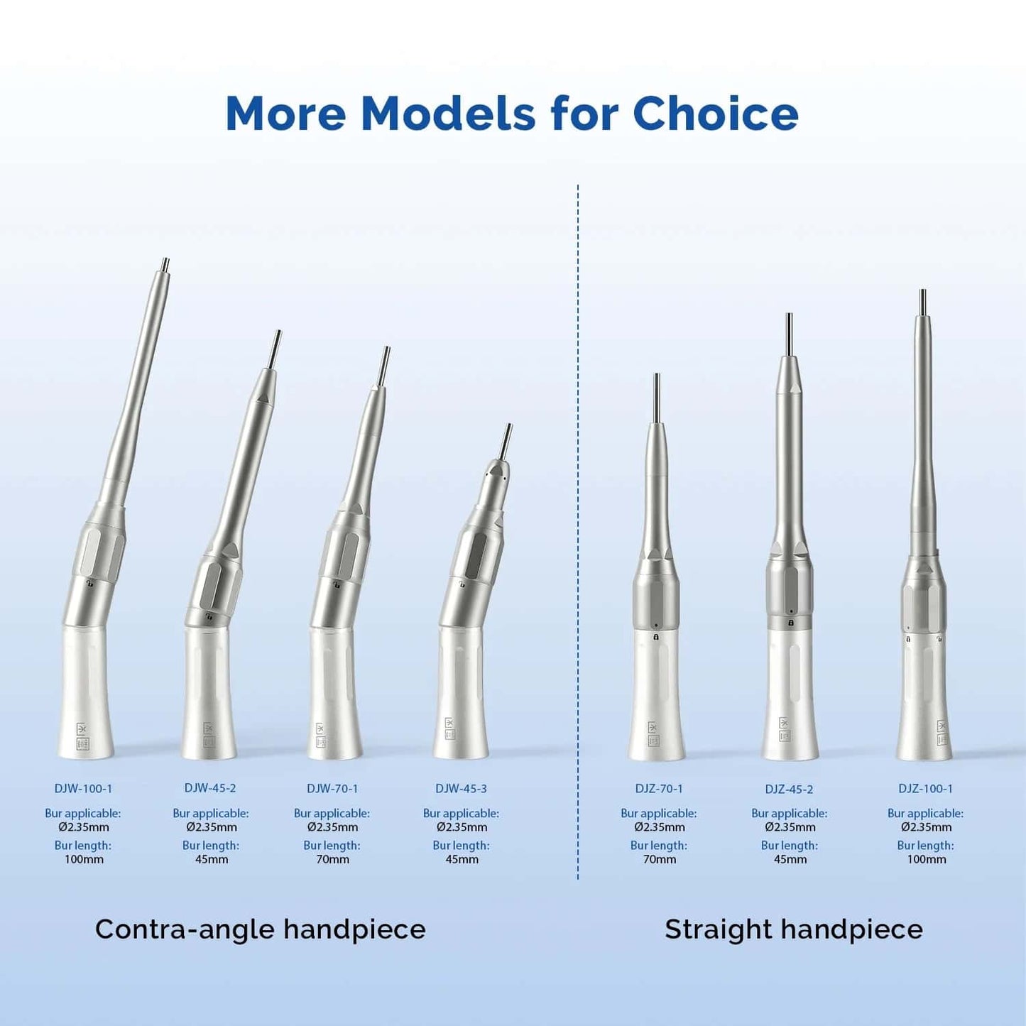 Dental 1:1 Surgical Handpiece Dentist Low Speed Handpiece Contra Angle Surgery Straight Handpiece Lab Tools Dentistry