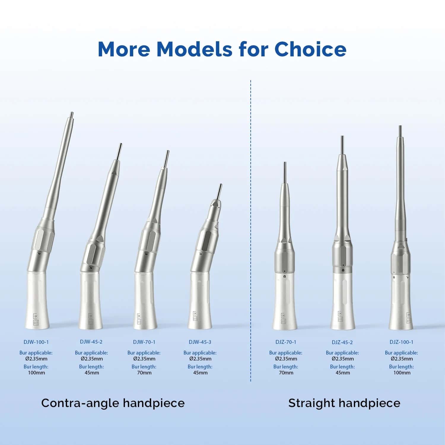 Dental 1:1 Surgical Handpiece Dentist Low Speed Handpiece Contra Angle Surgery Straight Handpiece Lab Tools Dentistry