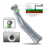 Dental 20:1 Reduction Speed Implant Surgery Contra Angle Handpiece with Fiber Optic for Implant Motor Dental Supply