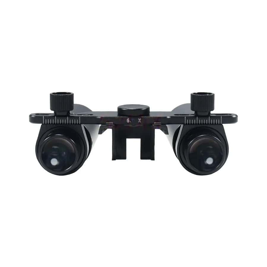 Dental Loupes with Clear Imaging and Pupillary Distance Adjustment, Only with Our Dual Light Series, Available in 4.0X/5.0X/6.0X