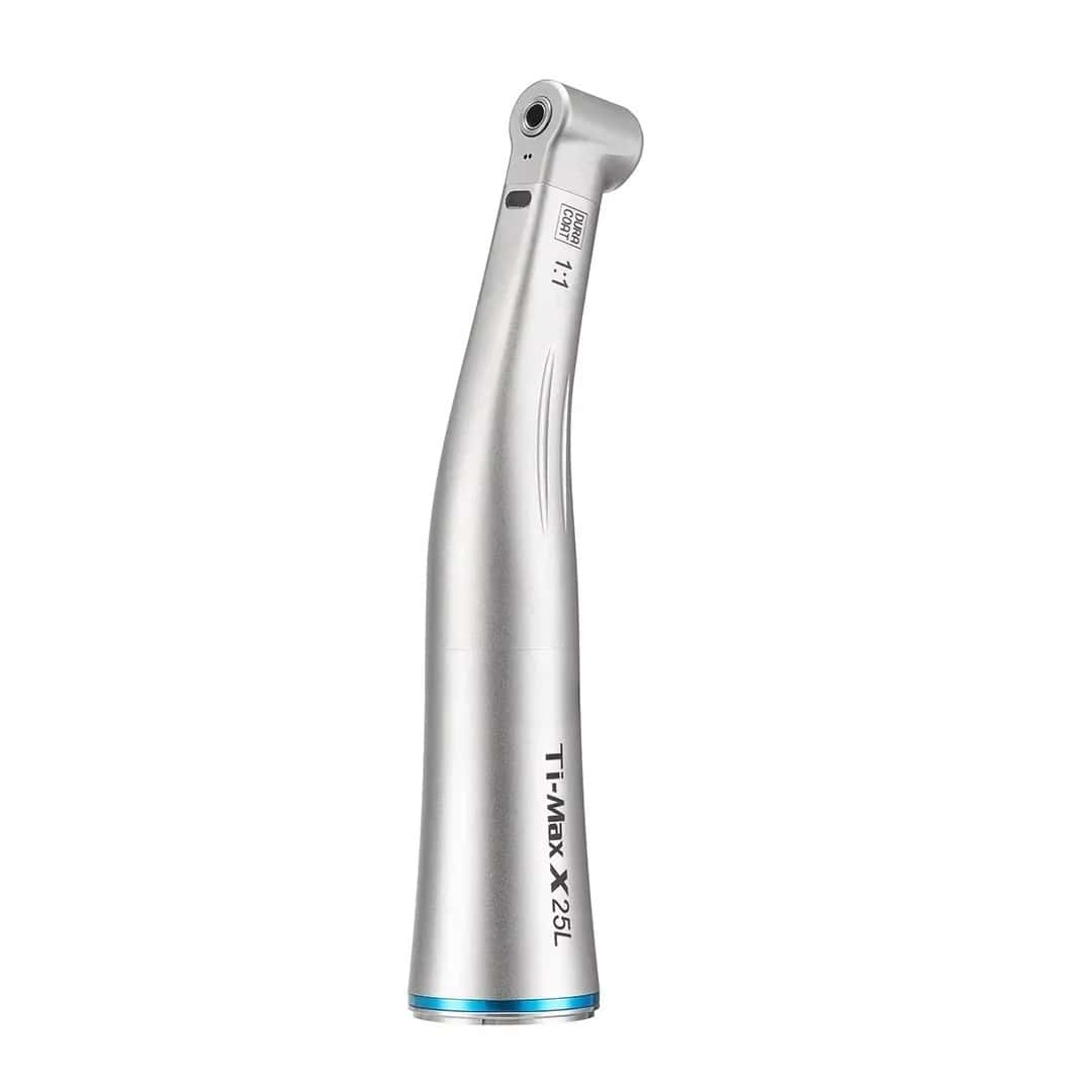 NSK type Ti-MAX Z25L 1:1 direct drive contra angle handpiece Low Speed dental implant surgical single spray two-way spray LED motor