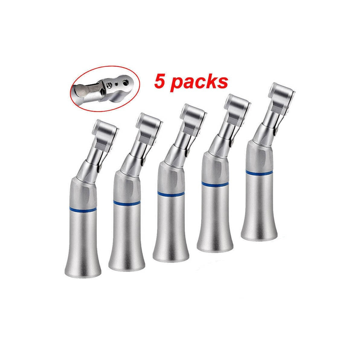 5PCS NSK Style Dental Low Speed Handpiece Contra Angle Latch Wrench E-type