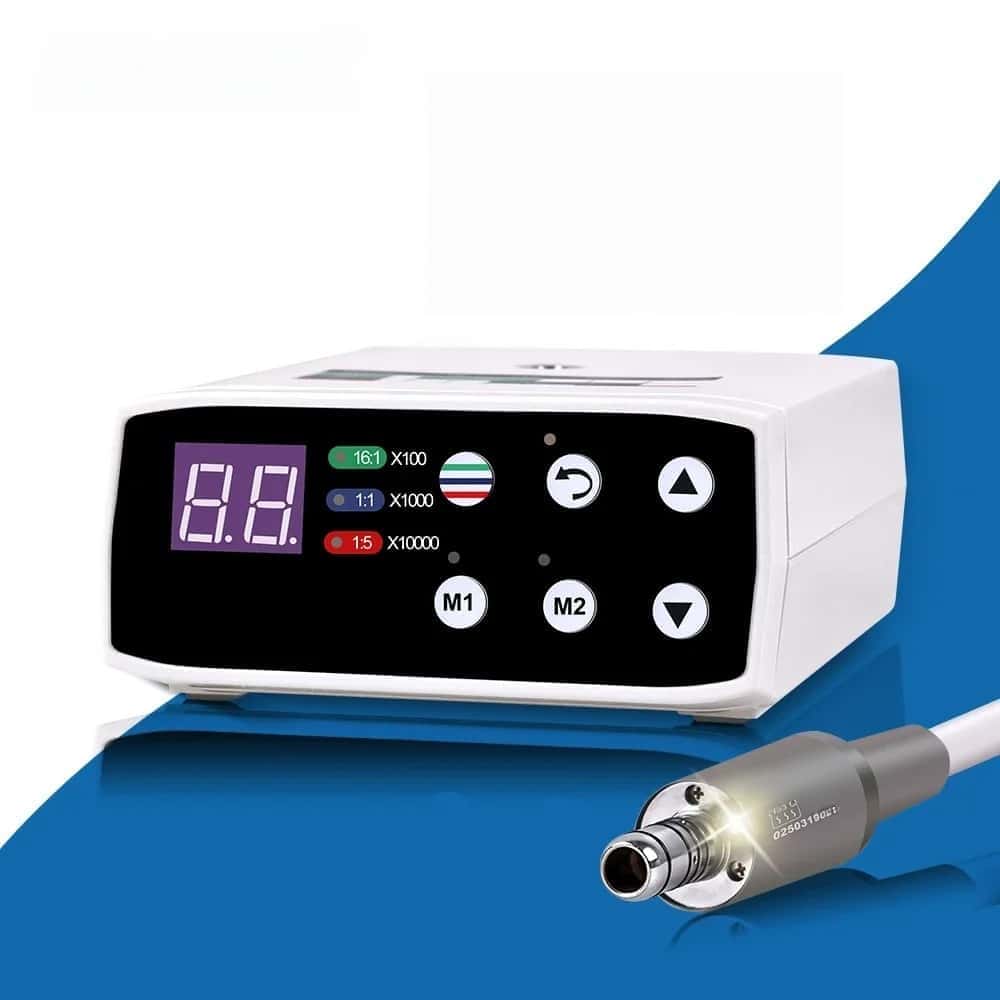 Dental Brushless LED Micro Motor Internal Spray Electric Motor 1:1 1:5 Contra Angle Low Speed Handpiece Dental Equipment