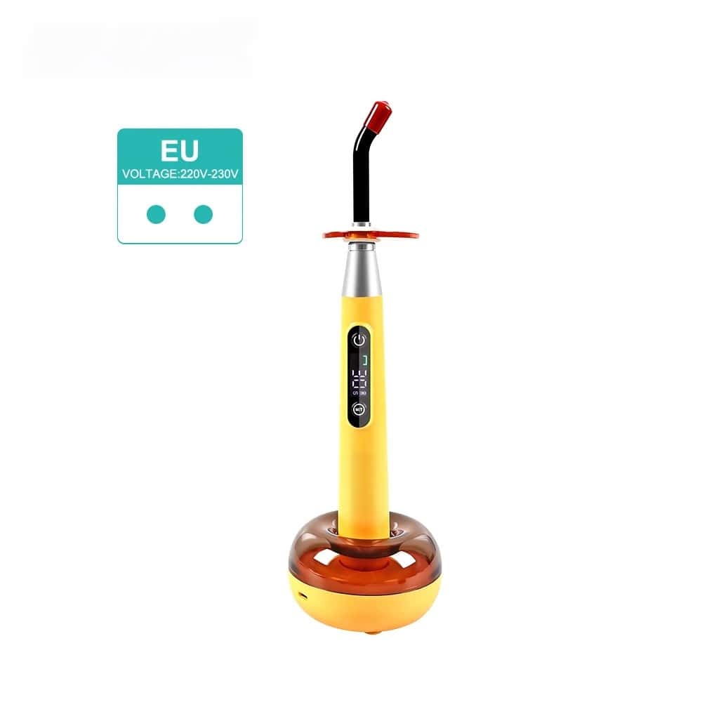 2 in 1 Dental Composite Resin Curing Light and Caries Detection LED Light Wide Spectrum Resin Curing Machine Wireless Tool