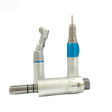 Dental Low Speed Handpiece Contra Angle Straight 2/4 Hole Air Motor Key Type