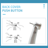 Hot Sale Dentist Fiber Optic LED High Speed Air Turbine Handpiece Compatible For KaVo Quick Coupling Super Powerful Tools 6 Hole
