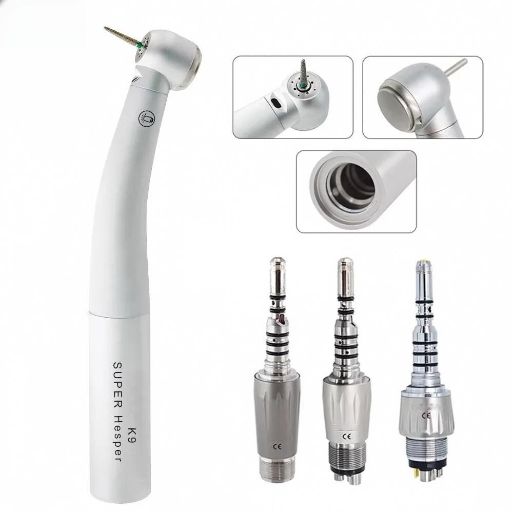 Hot Sale Dentist Fiber Optic LED High Speed Air Turbine Handpiece Compatible For KaVo Quick Coupling Super Powerful Tools 6 Hole