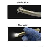For KAVO Coupling Dental High Speed Optical Fiber Turbine rotation Pen Led Handpiece 45 Degree Standard Mini Torque Head