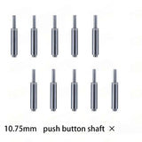 10pcs Dental Handpiece Push Button Shaft 9.7/10.75/11.35/11.8/12.6/13.5mm Spindle for Cartridge Rotor spare parts dentistry tool