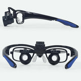 Dual-Adjustable Interpupillary Dental Loupes Binocular Magnifier 2.5 3.5X Ultra-Lightweight Optical Magnifier for Precision Work