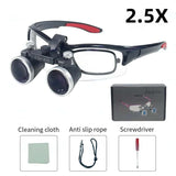 Dental Loupes – Prescription Lens Compatible Binocular Magnifying Loupes
