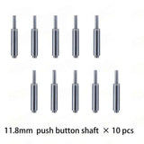 10pcs Dental Handpiece Push Button Shaft 9.7/10.75/11.35/11.8/12.6/13.5mm Spindle for Cartridge Rotor spare parts dentistry tool