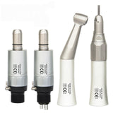 Dental Slow Low Speed Handpiece Straight Contra Angle Air Motor 4/2Holes