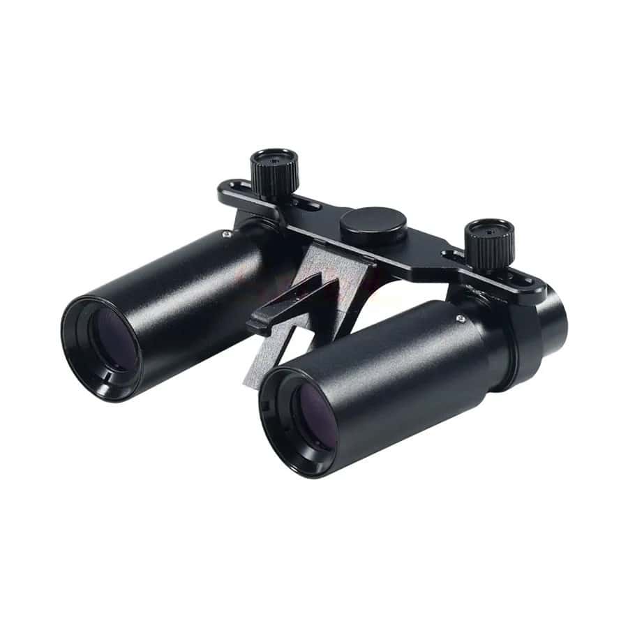 Dental Loupes with Clear Imaging and Pupillary Distance Adjustment, Only with Our Dual Light Series, Available in 4.0X/5.0X/6.0X