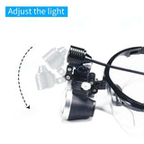 2.5x420mm Dental Loupes Dental Lab Medical Loupes Dental Magnifier Dentists Black