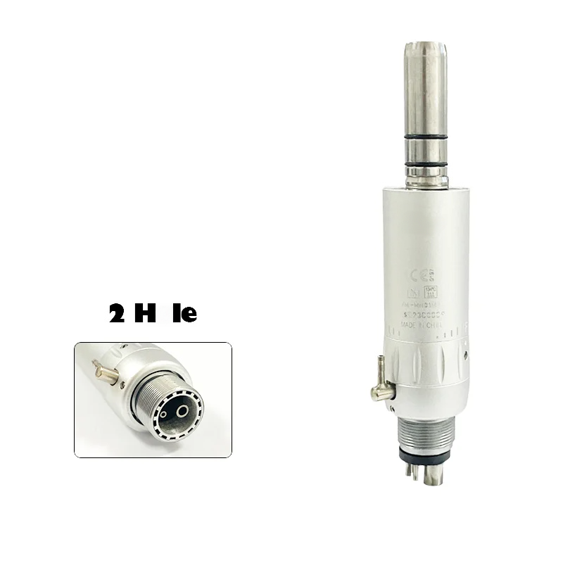 Dental Low Speed Handpiece Contra Angle Straight 2/4 Hole Air Motor Key Type