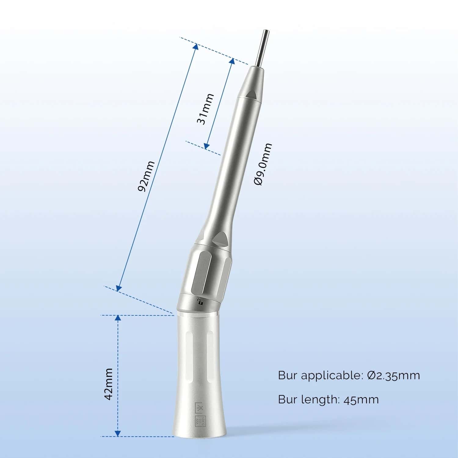 Dental 1:1 Surgical Handpiece Dentist Low Speed Handpiece Contra Angle Surgery Straight Handpiece Lab Tools Dentistry