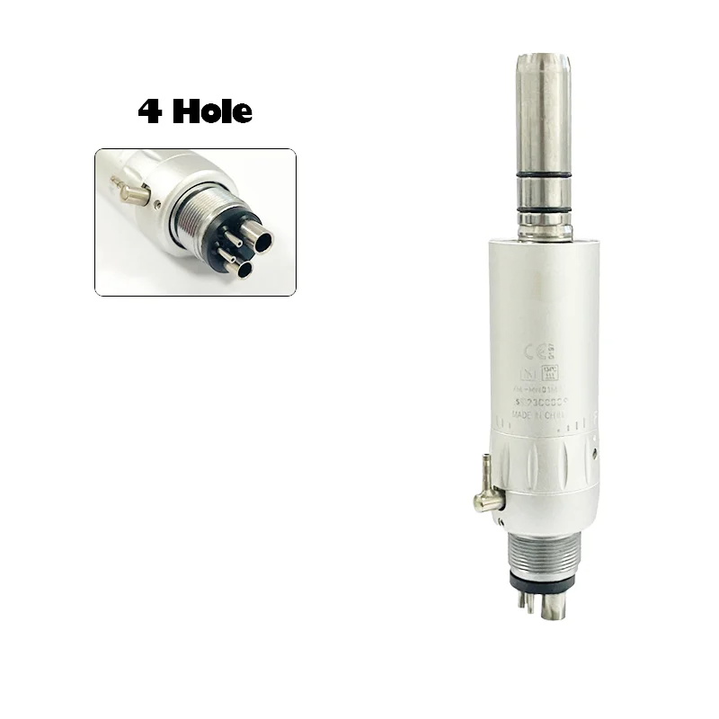 Dental Low Speed Handpiece Contra Angle Straight 2/4 Hole Air Motor Key Type