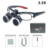 Dental Loupes – Prescription Lens Compatible Binocular Magnifying Loupes