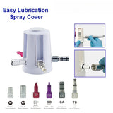 Dental Handpiece Lubrication Oil Machine Spray Cover Dental Handpiece Cleaning System Portable Maintenance Tools
