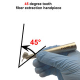For KAVO Coupling Dental High Speed Optical Fiber Turbine rotation Pen Led Handpiece 45 Degree Standard Mini Torque Head