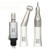 Dental Slow Low Speed Handpiece Straight Contra Angle Air Motor 4/2Holes