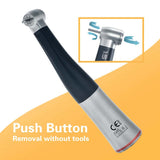 Dental 1:5 Fiber Otptic Handpiece Increasing Red Ring Contra Angle Internal Water Spray With LED For ISO E-type Motor Dentistry