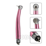 Dental Handpiece High Speed Push Button 1 Water Spray Light Ceramic Bearings Dentistry Tips Air Turbine High Rotation Pens