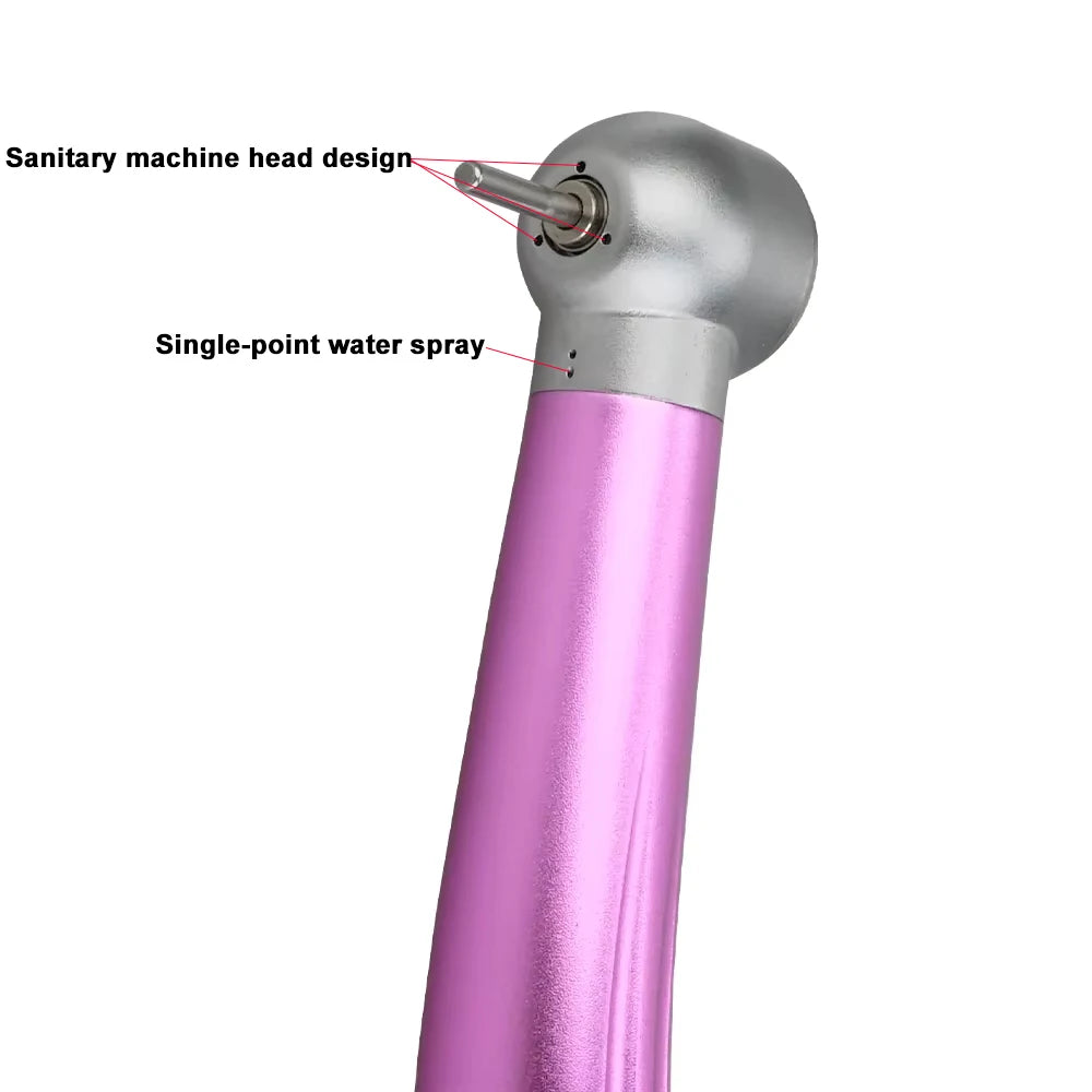 Dental Handpiece High Speed Push Button 1 Water Spray Light Ceramic Bearings Dentistry Tips Air Turbine High Rotation Pens
