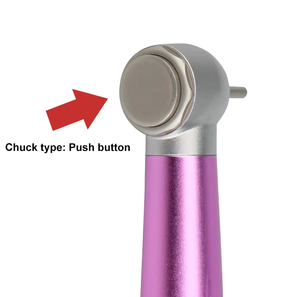 Dental Handpiece High Speed Push Button 1 Water Spray Light Ceramic Bearings Dentistry Tips Air Turbine High Rotation Pens