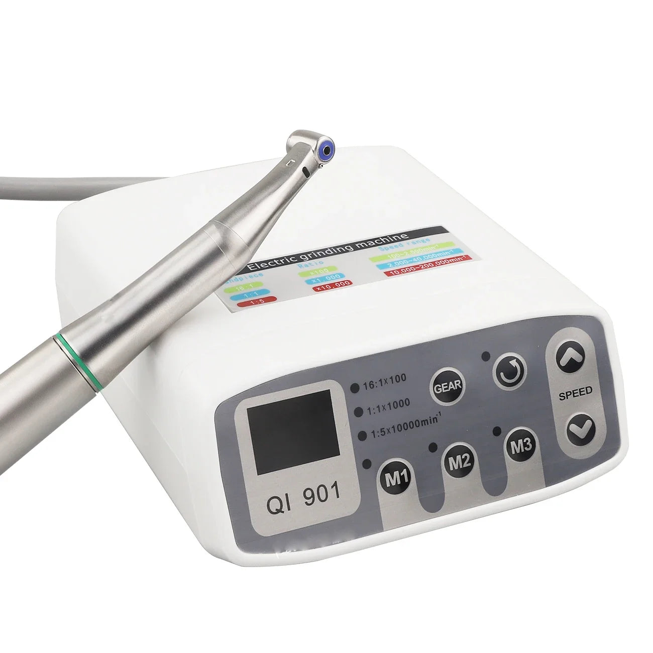 Dental Clinical Brushless LED Micro Motor Can Work With 1:5 1:1 16:1 Contra Angle Dentist Low Speed Handpiece Grading Machine