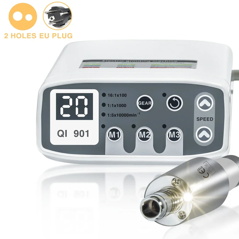 Dental Clinical Brushless LED Micro Motor Can Work With 1:5 1:1 16:1 Contra Angle Dentist Low Speed Handpiece Grading Machine