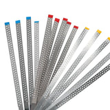 EXP Dental Diamond Polishing Strips 5pc Stainless Steel Orthodontic IPR Strip Fine Medium Single/Double Side Composite Polish