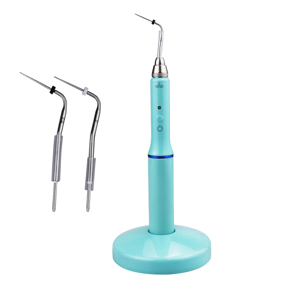 Dental Cordless Wireless Gutta Percha Obturation System Endo Heated Pen 2Tips Wireless for Root Canal Filling Obturation filling