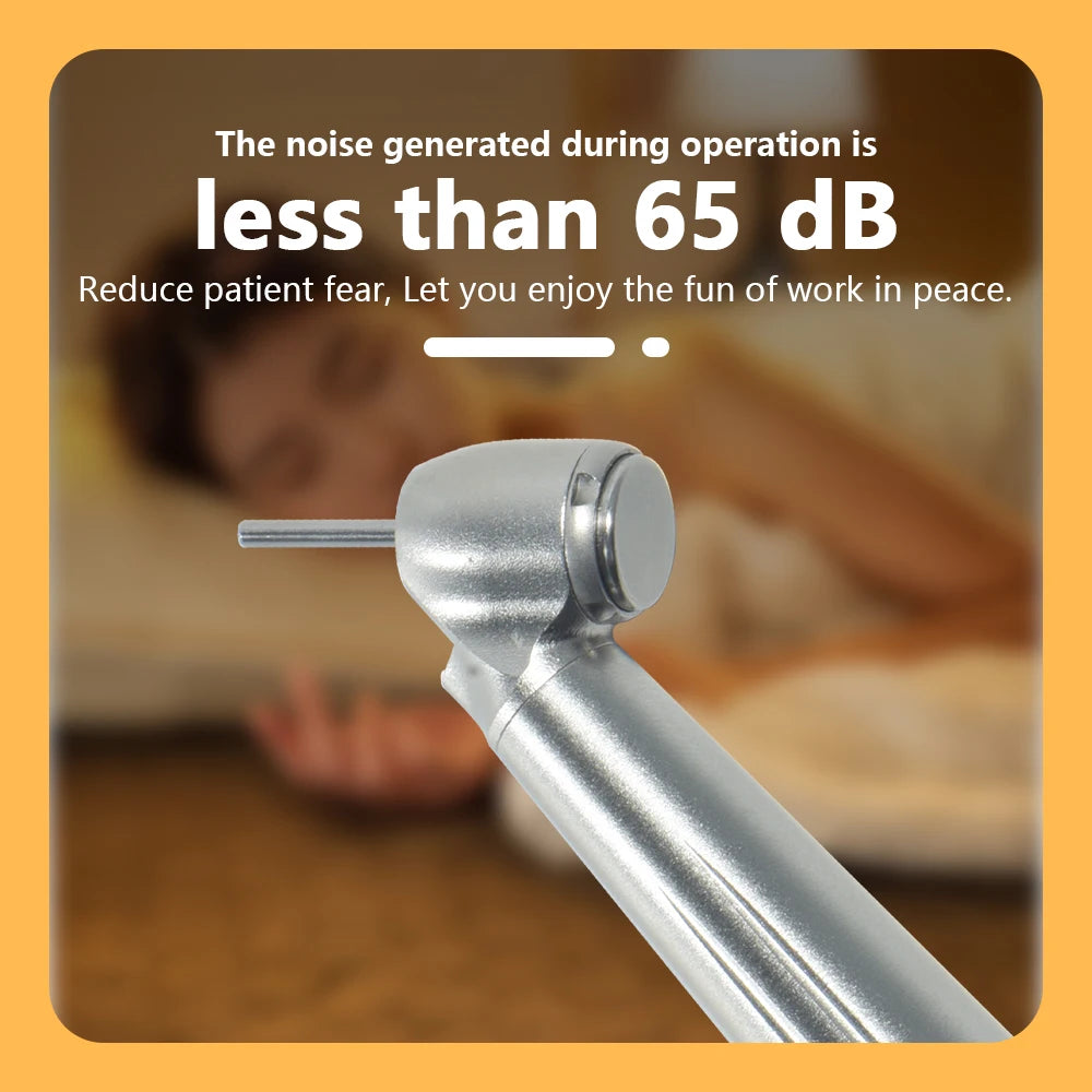 EXP 45 Degree Angle LED Self-illuminating Dental High Speed Handpiece 24 Hole Dental Equipment Product Dentist Tool Drill